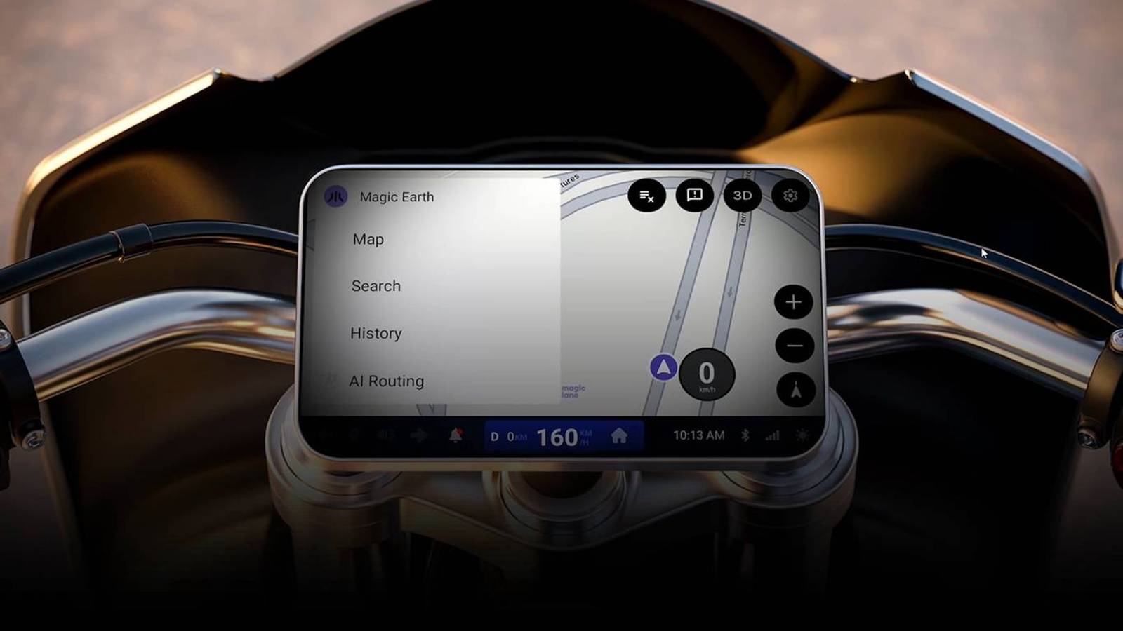 New Motorcycle Navigation System For Android Automotive Debuts At CES 2026 