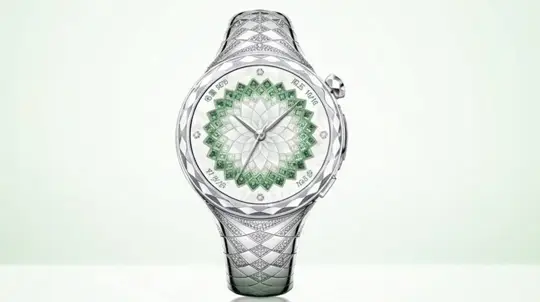 ファーウェイ Watch Ultimate Design Diamond Edition：ダイヤモンド仕様の新プレミアムスマートウォッチ