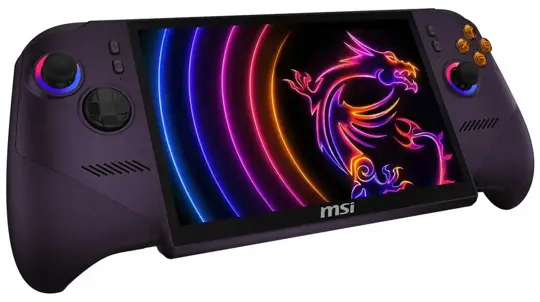 【MSI】Claw 8 EX AI+ 携帯型ゲーミングPC、6月23日正式発売、価格1500ドル