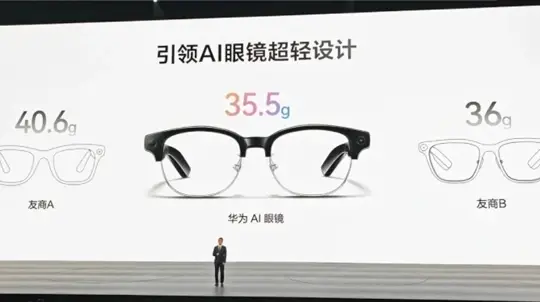 ファーウェイPura AIスマートグラス：軽量デザインとAI機能を搭載