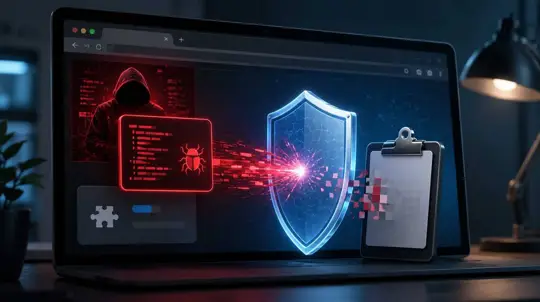Opera torjuu leikepöytähyökkäyksiä Paste Protectilla