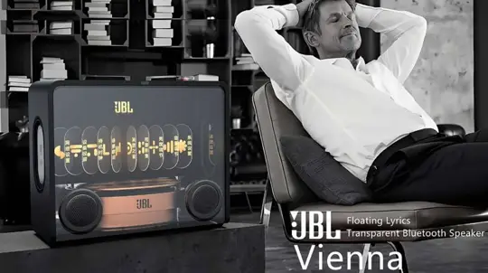 JBL Vienna combines an 18.5-inch display with 100W sound
