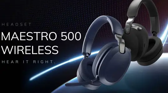 MSI Maestro 500 Wireless में ANC और 90 घंटे तक की बैटरी लाइफ मिली