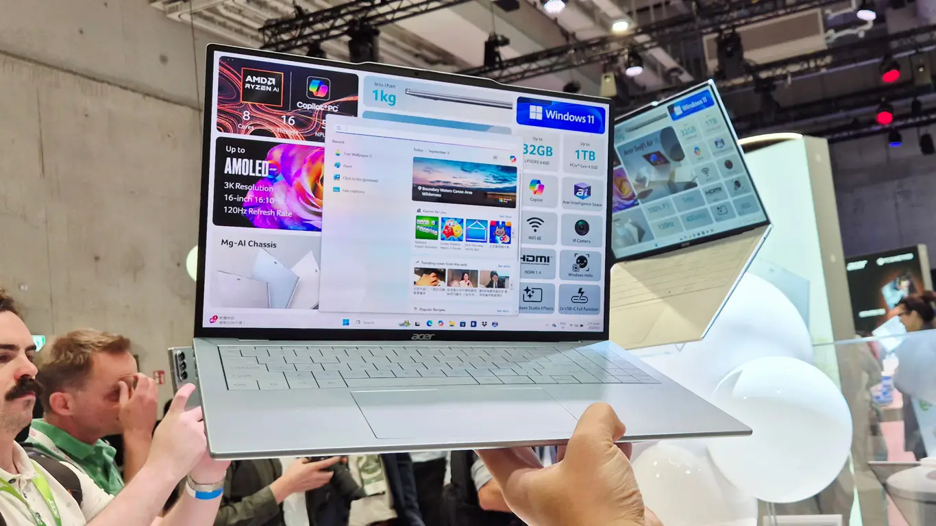 IFA 2025 / презентация Acer