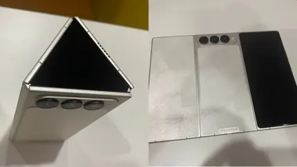 Китайская компания готовит уникальный тройной складной смартфон