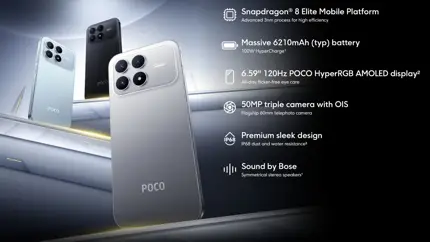 Производительность Snapdragon 8 Elite: представлен POCO F8 Pro