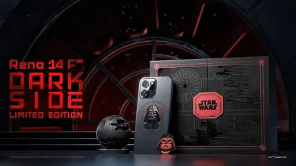 OPPO выпустила смартфон по «Звёздным войнам» — с рельефом шлема Вейдера и тематическим комплектом