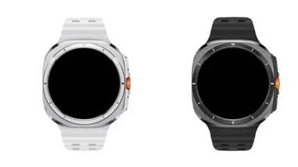 Новые рендеры Samsung Galaxy Watch Ultra: черный и серый варианты