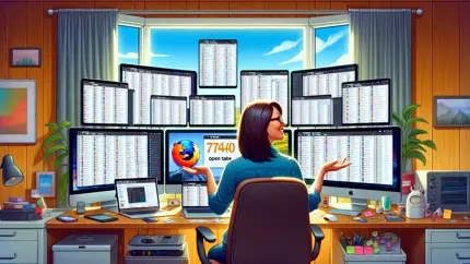Mozilla Firefox: рекордные 7470 вкладок без сбоя памяти