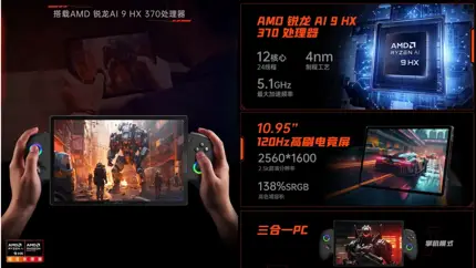 В продажу поступила новая портативная консоль на AMD AI 9 HX370