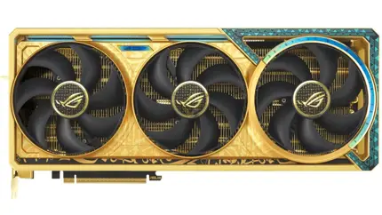 Богатые геймеры будут в восторге: ASUS анонсировала «золотую» GeForce RTX 5090