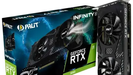 Palit выпустила новую GeForce RTX 3060 Infinity 2 OC