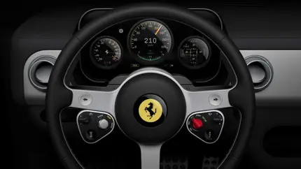 Ferrari Luce получит необычные OLED-дисплеи Samsung с физическими стрелками