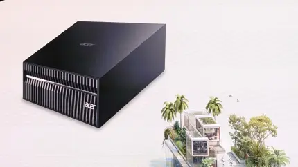 Мини-станция с суперкомпьютерным характером: Acer показал компактный ПК, который может заменить сервер
